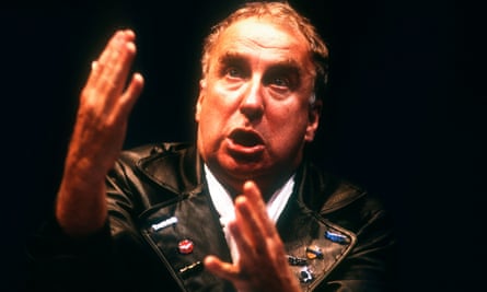 Benjamin as Bottom in A Midsummer Night’s Dream, at the Barbican Theatre in 1996.