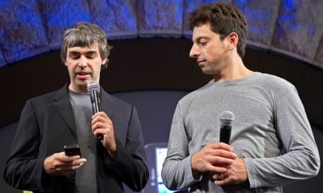 Larry Page (left) and Sergey Brin, co-founders of Google