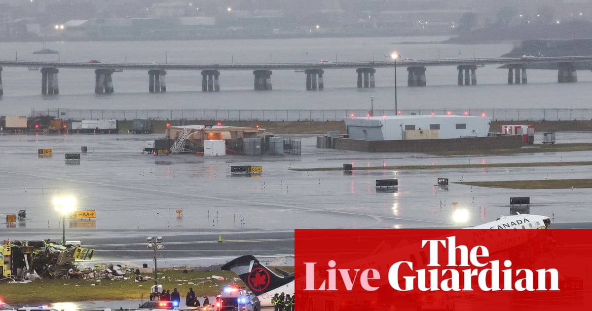 LaGuardia closed after deadly collision; Trump’s deployment of ICE agents at US airports begins – live