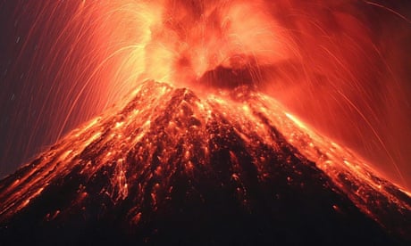 Best photos of the day: a volcano erupts and a surfer wipes out