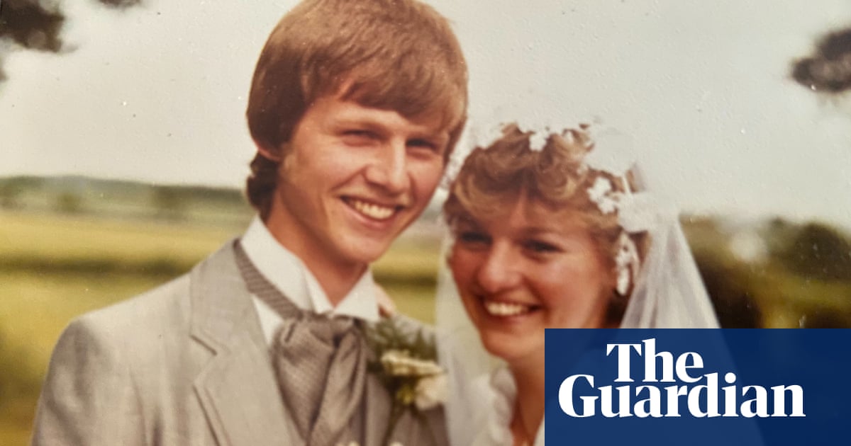 How we met: ‘I saw him at his brother’s funeral and was besotted straight away’