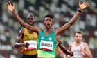 Barega wins first Tokyo athletics gold on opening night of tears and drama