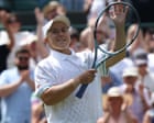Sonay Kartal reaches Wimbledon fourth round for first time after sweeping past Parry