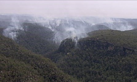 Bushfire Blue Mountains