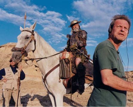 Jean Rochefort and Terry Gilliam in Lost in La Mancha.