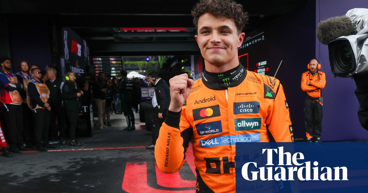 We are favourites': McLaren are team to beat' in F1 title race, admits Lando Norris