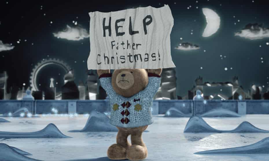 Harrods 2016 Christmas ad: A Very British Bear, featuring Hugh. 