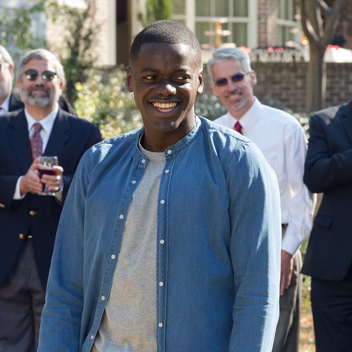 black in white spaces