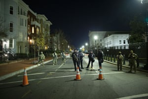 National Guardsmen on patrol