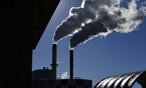 Emissions from a factory