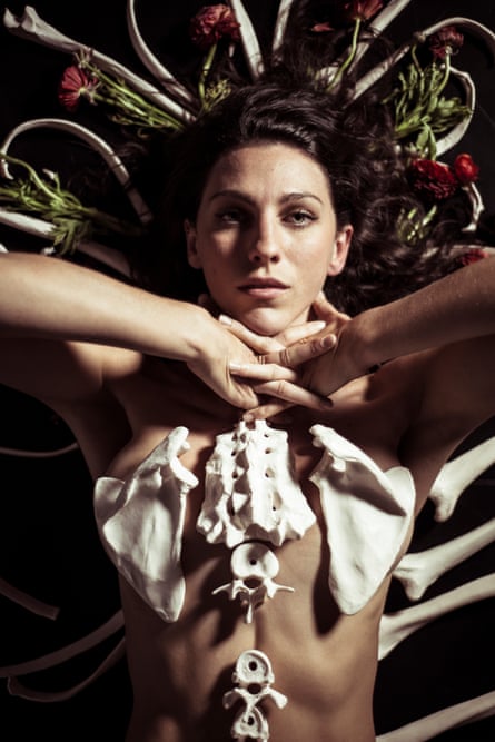 Stephanie Lake in promo shot for Skeleton Tree
