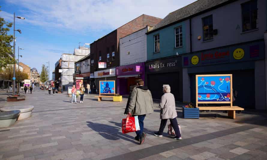 Shoppers in Sunderland