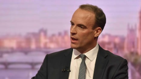'We need to hold our nerve': Raab's message to Tories on Brexit and May's leadership – video  