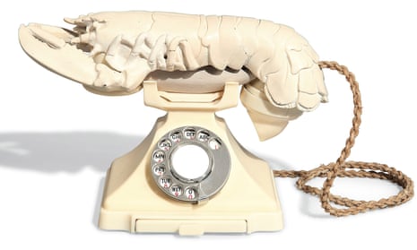 Salvador Dalí’s Lobster Telephone (White Aphrodisiac).