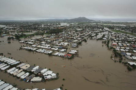 Flooding in Townsville, north Queensland, in February 2019.