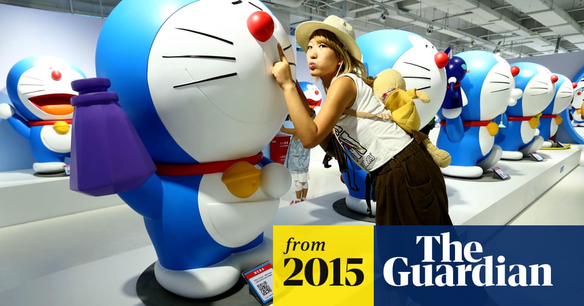 Japanese robot cat Doraemon helps ease diplomatic tensions with China |  Japan | The Guardian