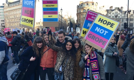 Women’s March on London.