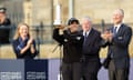 Lydia Ko of New Zealand celebrates with the Women's Open trophy.