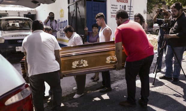 Coffin of Jorge Ruiz Vazquez