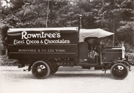 A Rowntree’s van in 1919.
