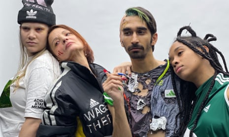 bibliotheek Kracht gemak Berlin fashion spoof causes chaos as Adidas denies involvement | Fashion  industry | The Guardian