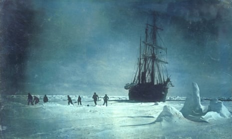 Shackleton's Endurance trapped in ice