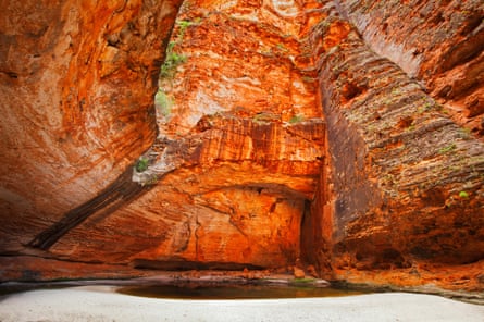 Cathedral Gorge in Purnululu National Park in Western Australia.