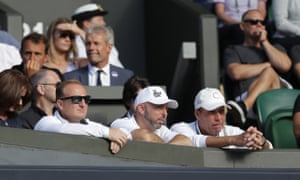 Ivan Lendl watches Andy Murray begin to dominate against Berdych.