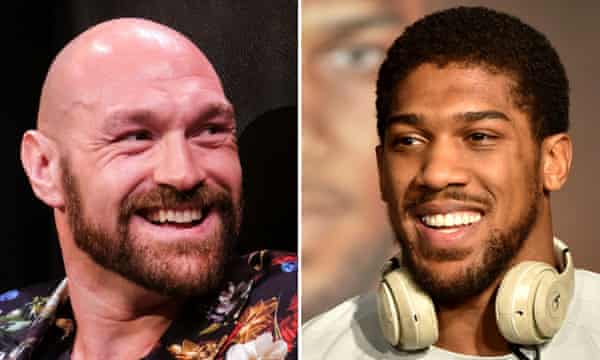 Tyson Fury and Anthony Joshua have signed a two-fight deal, according to promoter Eddie Hearn.
