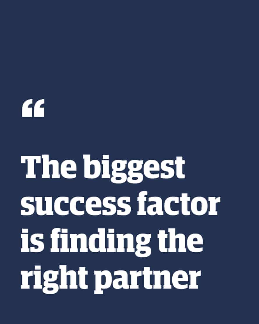Quote: “The biggest success factor is finding the right partner”