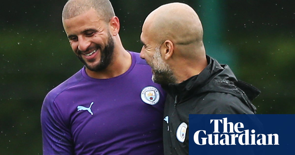 Pep Guardiola ‘a little bit surprised’ by Kyle Walker’s England omission