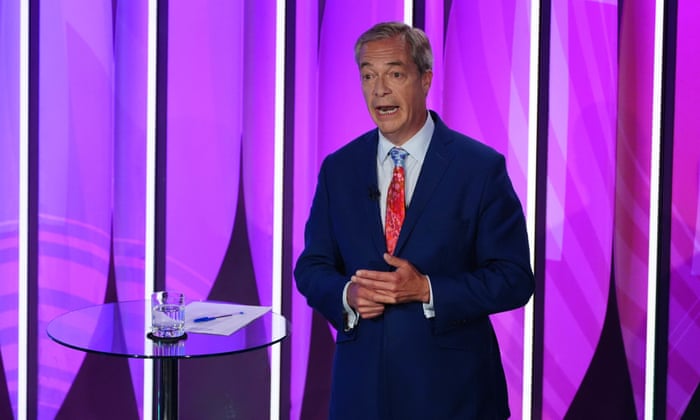 Nigel Farage takes part in Question Time election special – as it happened | General election 2024 | The Guardian