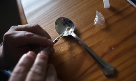 heroin spoon