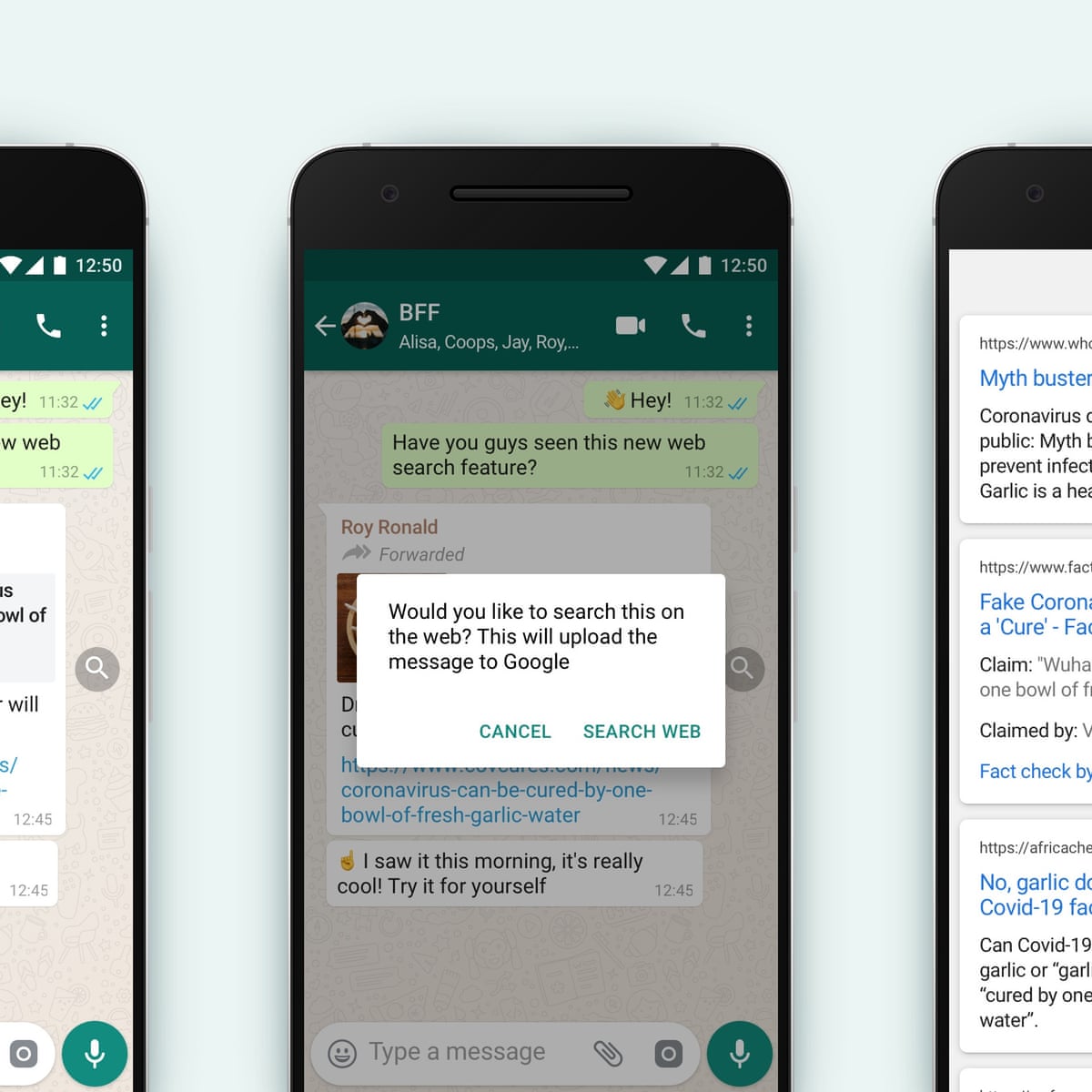Вирусное сообщение WHATSAPP