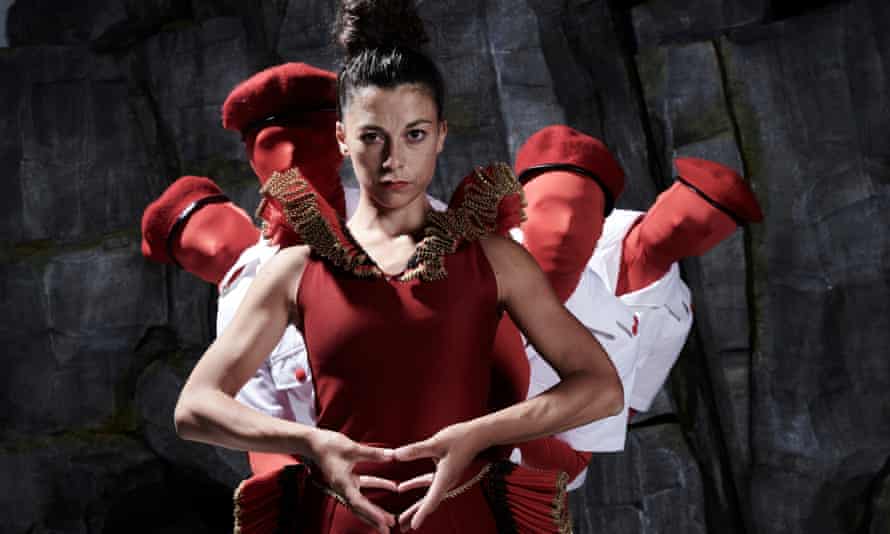 ‘The performers engage with you on a personal level’ … Alice in VR Wonderland.