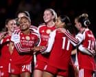 Arsenal v Benfica: Women’s Champions League – live