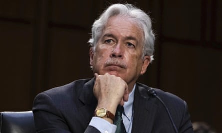 William Burns wearing a dark suit