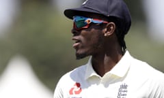 Jofra Archer said the alleged incident took place as he walked back to the pavilion after being dismissed for 30 as England suffered an innings defeat.