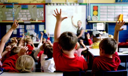 Children in a classroom
