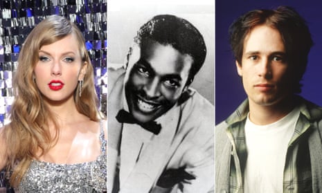 Taylor Swift, Charles Brown and Jeff Buckley, all writers of classic new year songs.