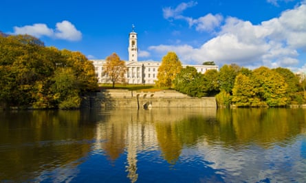 The grounds of the University of Nottingham.