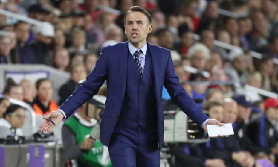 England women’s manager Phil Neville says he will fight to get the best for his side.