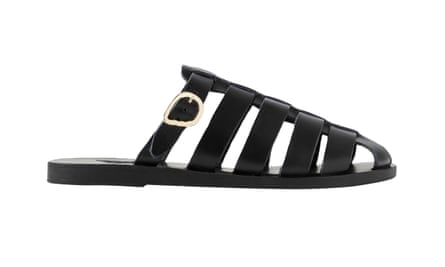 Black cage sandals, £170, by Ancient Greek Sandals from net-a-porter.com
