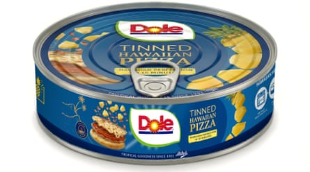 Dole tinned Hawaiian pizza