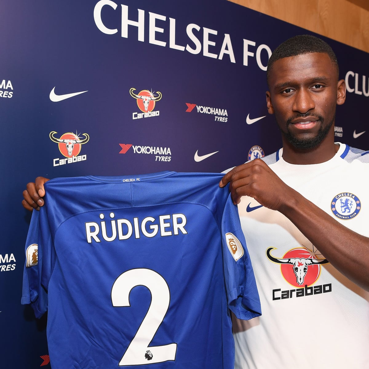 Chelsea complete £34m deal for Roma defender Antonio Rüdiger | Chelsea |  The Guardian