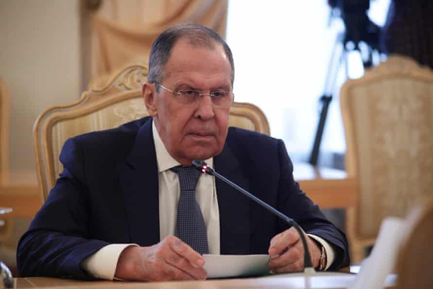 Russia’s foreign minister Sergey Lavrov claimed “the sooner” the west comes to terms with “new geopolitical realities” the better it will be.