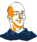 Illustration of Jeff Bezos