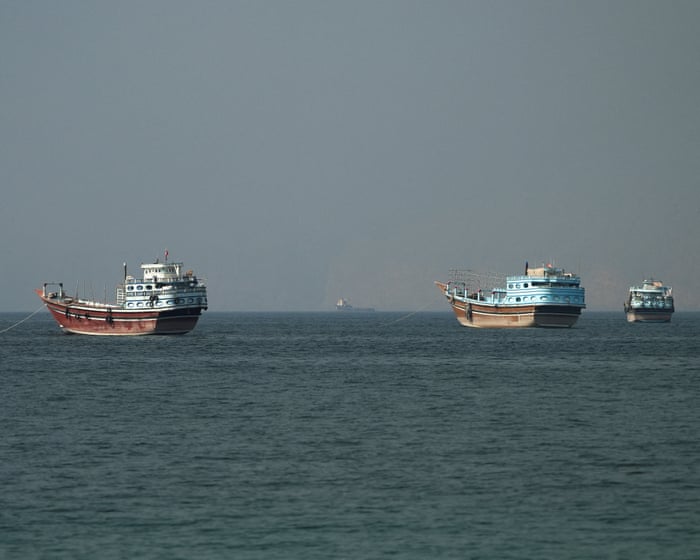 US says it struck Iran targets after attack on cargo ship on the strait of Hormuz