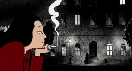A scene from the 2007 film of Persepolis.
