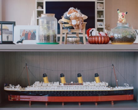 A Lego model of the Titanic that took Suleman almost two weeks to build.